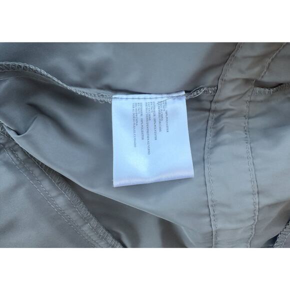 Michael Kors Gray Hooded Full Zip Shell Womens XL Jacket - Picture 5 of 8